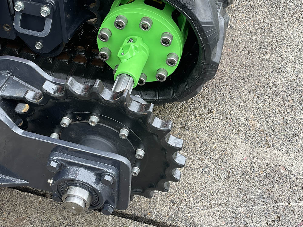 Innovative drive system with quick coupler